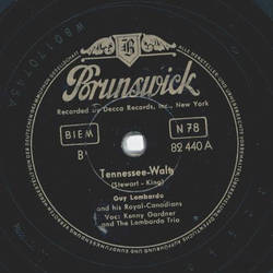 Guy Lombardo and his Royal Canadians - Tennesee Waltz / Get Out Those Old Records