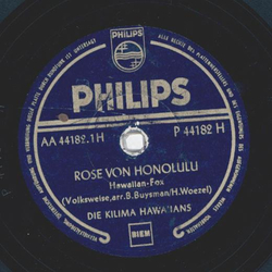 Kilima Hawaiians - Rose von Honolulu / Blume von Hawaii