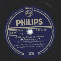 Willy Hagara - Gr das Haus am Missouri / Musik zum Trumen
