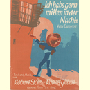 Notenheft / music sheet - Ich habs gern mitten in der Nacht