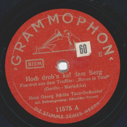 Hans Georg Schtz - Hoch drobn auf dem Berg / Dulli-h!