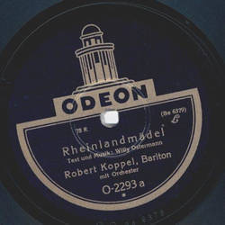 Robert Koppel - Rheinlandmdel / Wenn du eine...