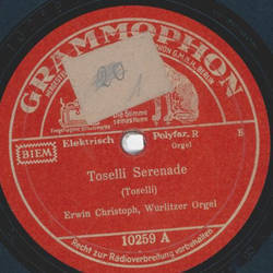 Erwin Christoph - Toselli Serenade / Arabisch Gold
