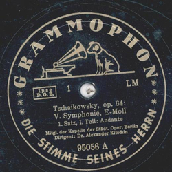 Alexander Kitschin - Tschaikowsky, op. 64: V. Symphonie, E-moll / Liszt Notturno Nr. 3, As-dur: Liebestraum (6 Records)
