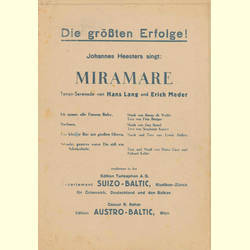 Notenheft / music sheet -  Good bye du kleine Wienerin