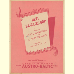 Notenheft / music sheet - Hey! Ba-Ba-Re-Bop