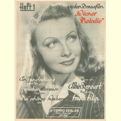 Notenheft / music sheet - Wiener Melodie