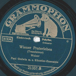 Paul Godwin - Der Zigeunerprimas / Wiener Praterleben