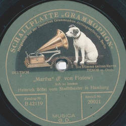 Heinrich Btel - Der Postillon von Lonjumeau / Martha