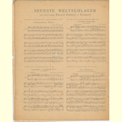 Notenheft / music sheet - Winterstrme