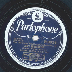 Benny Goodman - The 1946 Super Rhythm Style Series No. 43: China Boy / The 1946 Super Rhythm Style Series No. 44: Aint Missbehavin