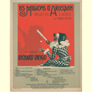 Notenheft / music sheet - Les Millions DArlequin
