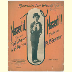 Notenheft / music sheet - Nasedil o Nasedil
