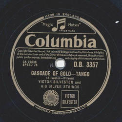 Victor Silvester And His Ballroom Orchestra - Cascade Of Gold / Buenaventura