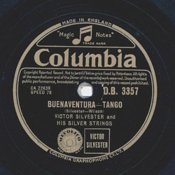 Victor Silvester And His Ballroom Orchestra - Cascade Of Gold / Buenaventura