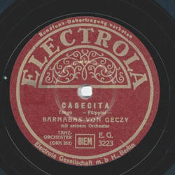 Barnabas von Geczy - Cabecita / Die träumende Melodie