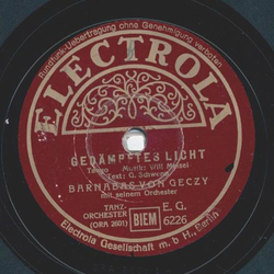 Barnabas von Geczy - Gedämpftes Licht / Jou-Jou