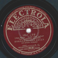 Barnabas von Geczy - Gedmpftes Licht / Jou-Jou