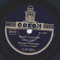 Georges Boulanger - Toselli-Serenade / La Paloma