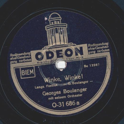 Georges Boulanger - Winke, Winke / Mein Herz