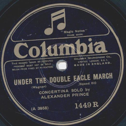 Alexander Prince - Under The Double Eagle March / With Sword and Lance March