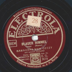 Barnabas von Geczy - Blauer Himmel / Einen Sommer lang