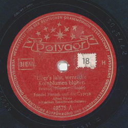 Friedel Hensch und die Cyprys - bers Jahr, wenn die...