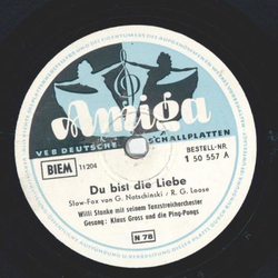 Klaus Gross und die Ping-Pongs / Rolf Simson und die Telestars - Du bist die Liebe / Mona-Lou