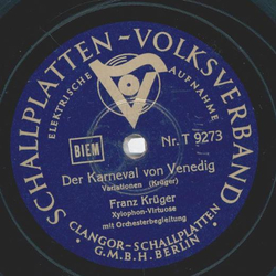 Franz Krger - Der Karneval in Venedig / El Beso