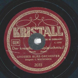 Großes Blasorchester , Carl Woitschach - Amboss Polka /...