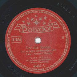 Franz Schier - Der alte Sünder / A klanes Fensterl mit an...