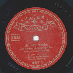 Franz Schier - Der alte Snder / A klanes Fensterl mit an Gartengschirrl
