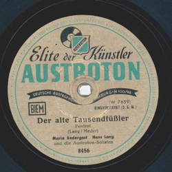 Maria Andergast, Hans Lang - Der alte Tausendfüßler /Jenö