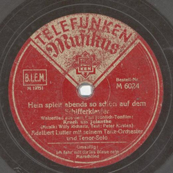 Adalbert Lutter mit seinem Tanzorchester - Hein spielt...