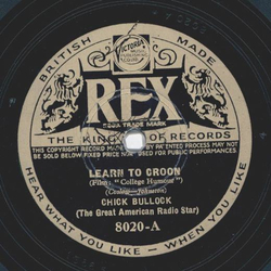 Chick Bullock - Learn To Groom / Lazybones