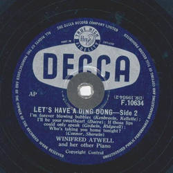 Winifred Atwell - Lets have a ding dong Teil I und II