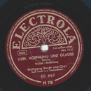 Wolfgang Sauer - Liebe, Hoffnung und Glaube / Bleib bei mir
