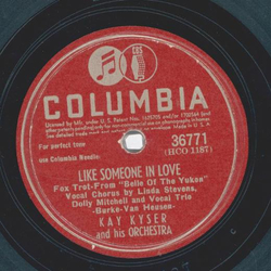 Kay Kyser - Like Someone In Love / Ac-Cent-Tchu-Ate The Positive
