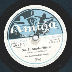 Otto Kermbach und sein Orchester - Luna-Walzer / Die Schlittschuhläufer