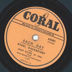Ethel Davenport - Love like a River / Each Day