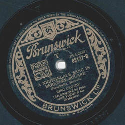 Bing Crosby - Lone Star Trail / A Nightingale sang in Berkeley Square