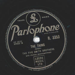 The Five Smith Brothers - So lang Sally / The Thing