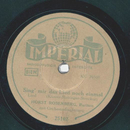 Horst Rosenberg - Sing mir das Lied noch einmal / Gute...