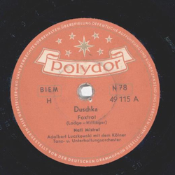 Nati Mistral - Duschka / Mit Kastagnetten