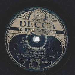 Lucienne Boyer - The Man I Love / Too Many Memories