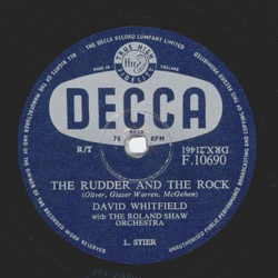 David Whitfield with the Roland Show Orchestra - The Rudder and the Rock / My September Love