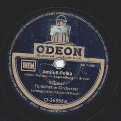 Berliner Tonknstler - Ambo-Polka / Der kreuzfidele...