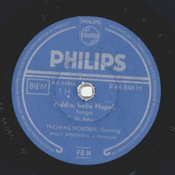 Thomas Norden - Addio, bella Napoli / In einem kleinen...