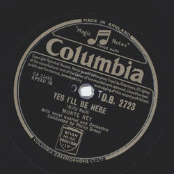 Monte Rey - Have I ntold you lately that I love you / Yes Ill be here