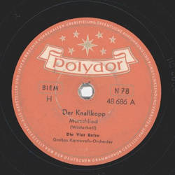 Die Vier Botze - Der Knallkopp / Komm mal zum Papa aufs...